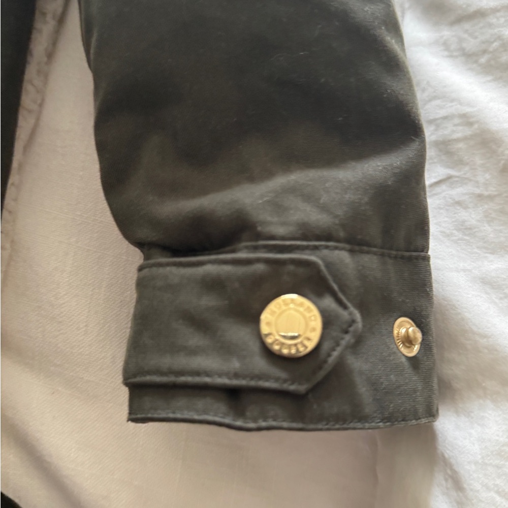 Holland Cooper New Green Waxed Parka - Picture 14 of 17